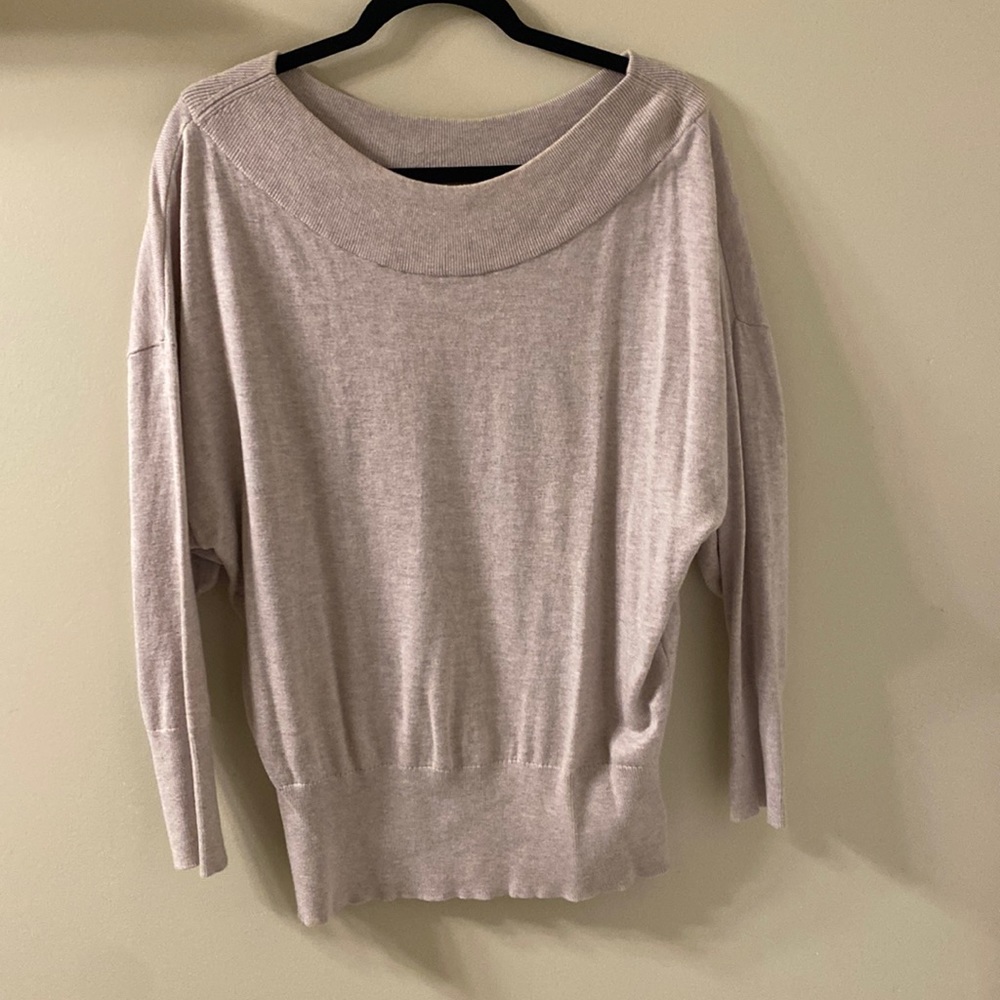 Wide Neck Express Sweater